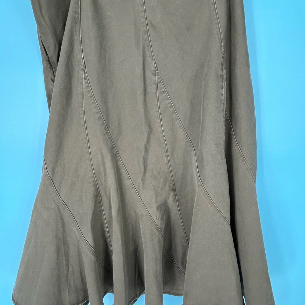 Charter‎ Club Olive Green Skirt sz 16